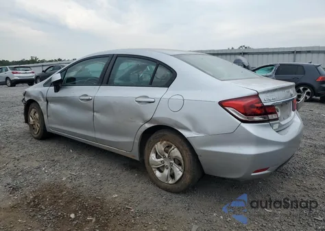 2013 Honda Civic Lx из США, поврежденный, VIN 2HGFB2F58DH572665